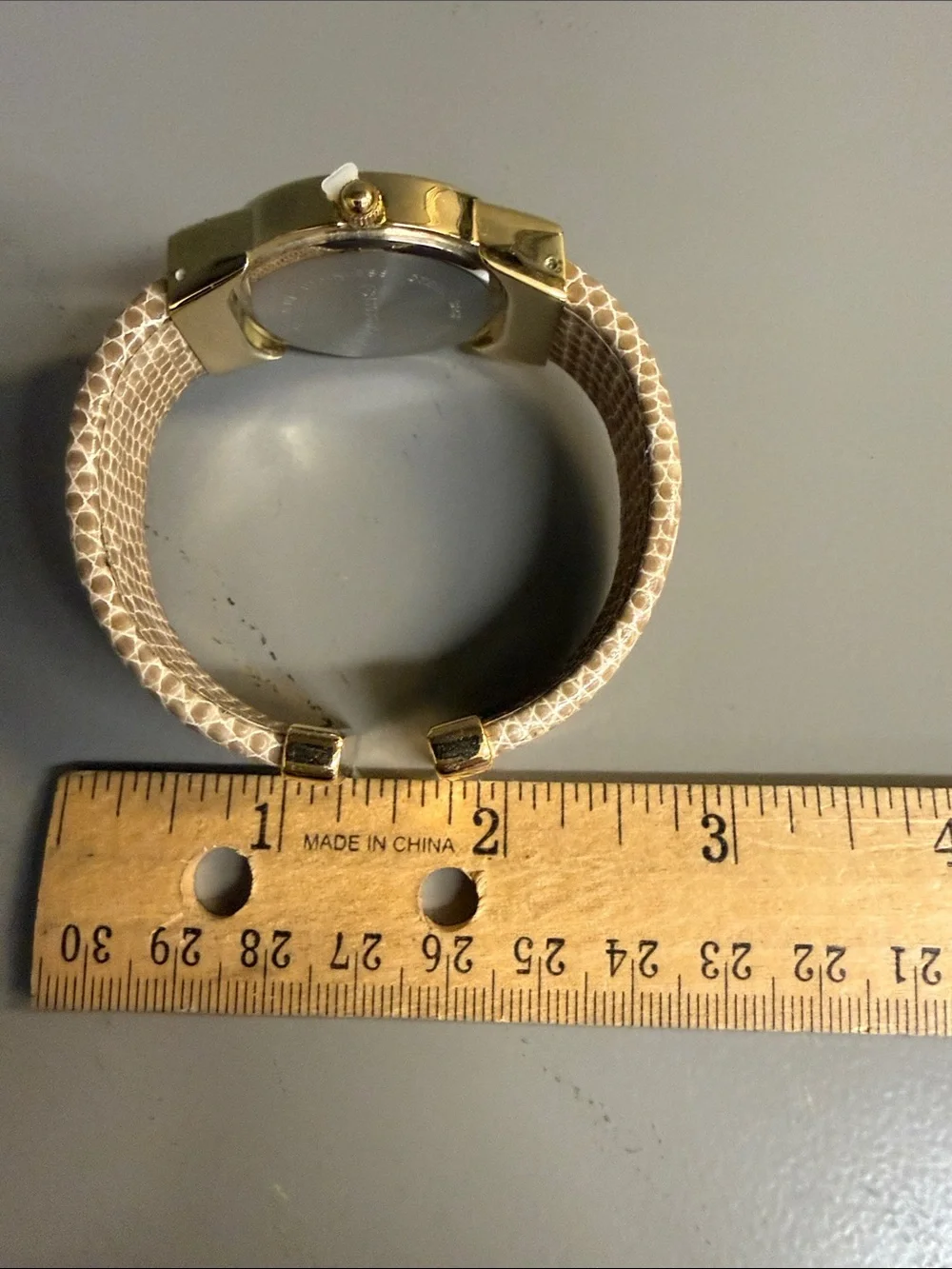Avon Color Burst Cuff Watch Champagne New In Box Vintage 2007